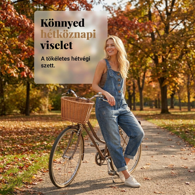 【🔥S-3XL】👗Luźny dżinsowy kombinezon damski
